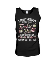 Teacher Bestie Unisex Tank thumbnail