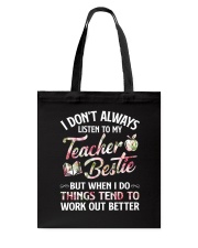 Teacher Bestie Tote Bag thumbnail