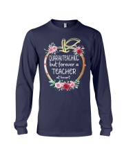 QUARANTEACHING - Teacher at heart Long Sleeve Tee thumbnail