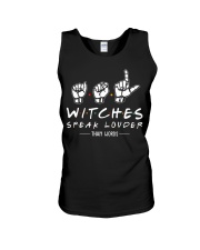 WITCHES SPEAK LOUDER THAN WORDS Unisex Tank thumbnail