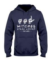 WITCHES SPEAK LOUDER THAN WORDS Hooded Sweatshirt thumbnail