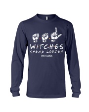 WITCHES SPEAK LOUDER THAN WORDS Long Sleeve Tee thumbnail