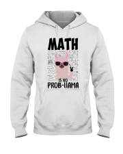 Math is no Prob-Llama Hooded Sweatshirt thumbnail
