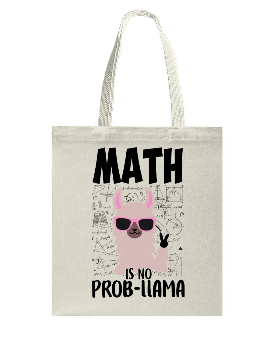 Math is no Prob-Llama Tote Bag