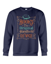 Books the original handheld device Crewneck Sweatshirt thumbnail