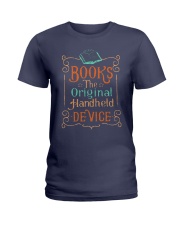 Books the original handheld device Ladies T-Shirt thumbnail