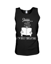 Shhhh i'm self isolating Unisex Tank thumbnail