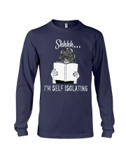Shhhh i'm self isolating Long Sleeve Tee thumbnail