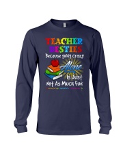 Teacher Besties because Long Sleeve Tee thumbnail