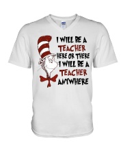 I Will be a Teacher V-Neck T-Shirt thumbnail