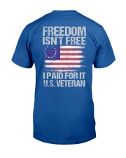US VETERAN Classic T-Shirt back