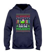 ALL BOOKED UP FOR THE HOLIDAYS Hooded Sweatshirt thumbnail