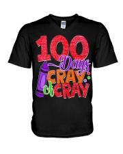 100 DAYS OF CRAY CRAY V-Neck T-Shirt thumbnail