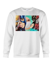 Superheroes wear masks Crewneck Sweatshirt thumbnail