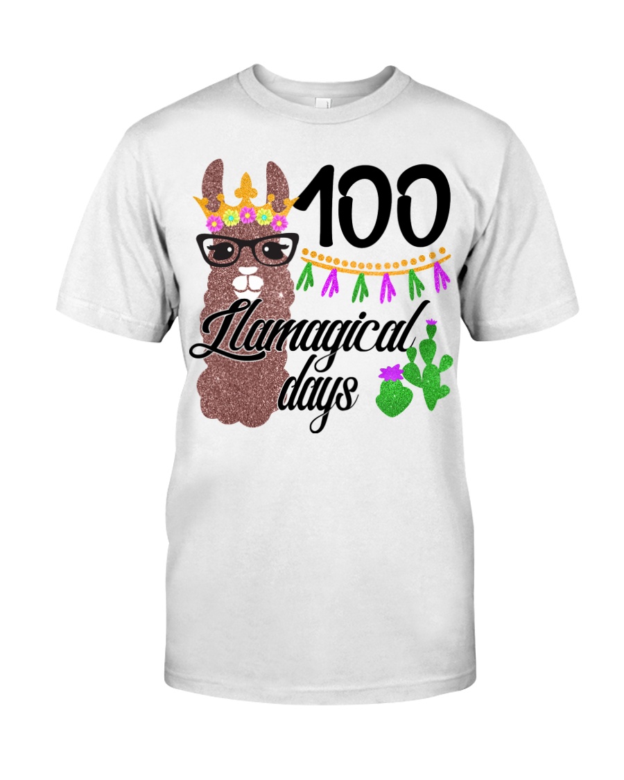 100 LLAMAGICAL DAYS Classic T-Shirt