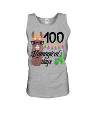 100 LLAMAGICAL DAYS Unisex Tank thumbnail