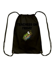 TEACHERS ON FRIDAY Drawstring Bag thumbnail
