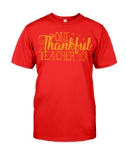 ONE THANKSFUL TEACHER Classic T-Shirt thumbnail