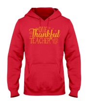 ONE THANKSFUL TEACHER Hooded Sweatshirt thumbnail