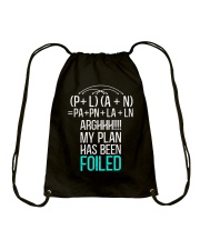 My plan has been foiled Drawstring Bag thumbnail