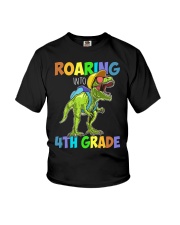 4th Grade roaring Youth T-Shirt front