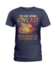 You are gonna love art Ladies T-Shirt thumbnail
