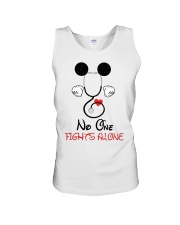 Nurse - No one fights alone Unisex Tank thumbnail