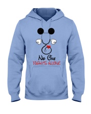 Nurse - No one fights alone Hooded Sweatshirt thumbnail