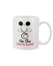 Nurse - No one fights alone Mug thumbnail