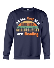 At the cool kids are Reading Crewneck Sweatshirt thumbnail