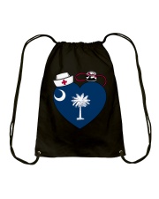 South Carolina Nurse Drawstring Bag thumbnail