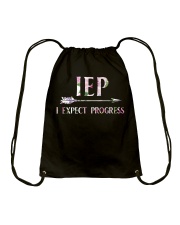 IEP i expect progress Drawstring Bag thumbnail