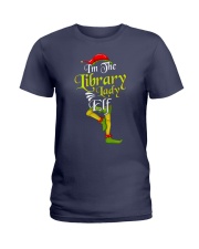 I'M THE LIBRARY LADY Ladies T-Shirt thumbnail