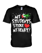 MY STUDENTS STOLE MY HEART V-Neck T-Shirt thumbnail