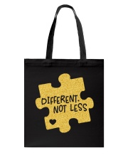 Different Not Less Tote Bag thumbnail