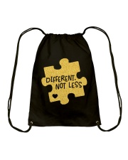 Different Not Less Drawstring Bag thumbnail