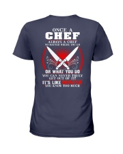 Once a Chef always a Chef Ladies T-Shirt thumbnail