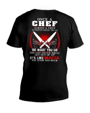 Once a Chef always a Chef V-Neck T-Shirt thumbnail