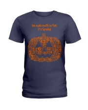 WE MAKE MATH SO FUN IT'S SPOOKY Ladies T-Shirt thumbnail