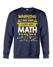 Talking about Math at any time Crewneck Sweatshirt thumbnail
