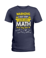 Talking about Math at any time Ladies T-Shirt thumbnail