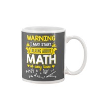Talking about Math at any time Mug thumbnail