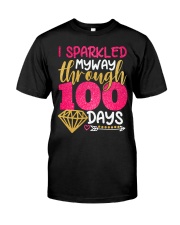 I SPARKLED MYWAY THROUGH 100 DAYS Classic T-Shirt thumbnail
