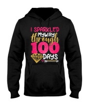 I SPARKLED MYWAY THROUGH 100 DAYS Hooded Sweatshirt thumbnail