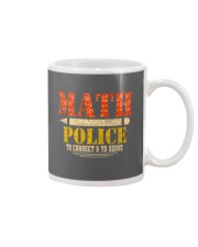 MATH POLICE TO CORRECT AND TO SERVE Mug thumbnail