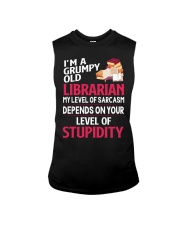 Grumpy Old Librarian Sleeveless Tee thumbnail