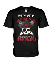 Pirate Teacher V-Neck T-Shirt thumbnail
