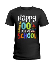 HAPPY 100TH DAYS OF SCHOOL Ladies T-Shirt thumbnail