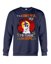 Bootiful day To Teach Music Crewneck Sweatshirt thumbnail