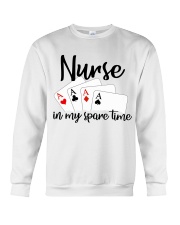 Nurse in my spare time Crewneck Sweatshirt thumbnail